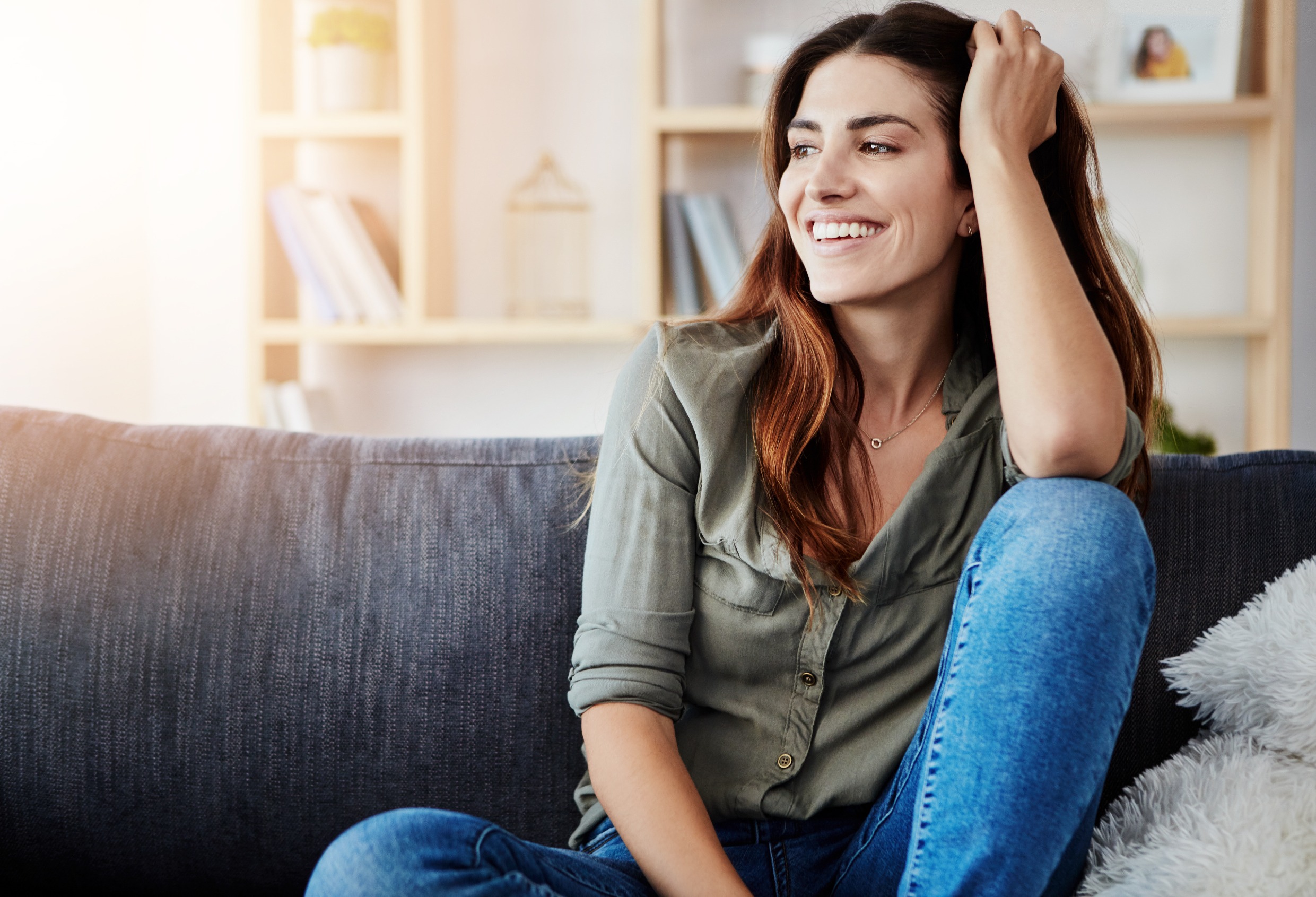 Happy woman