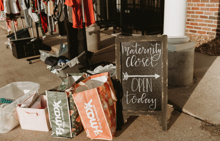 Cameron Maternity Closet & Lunch